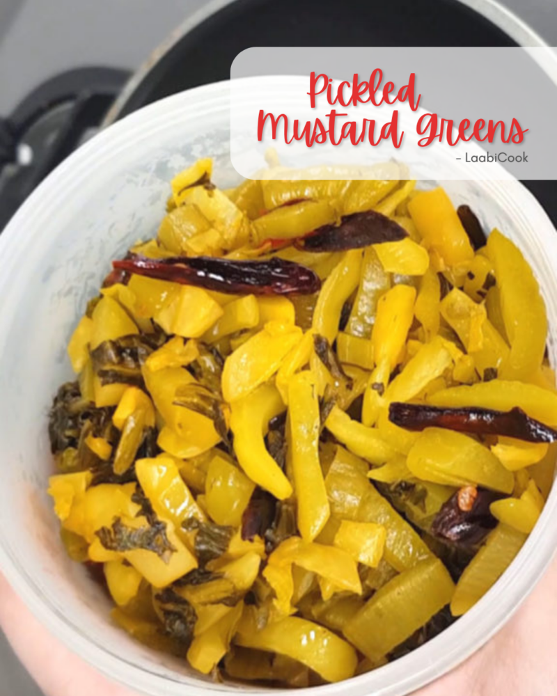 Stir-fried Pickled Mustard Greens