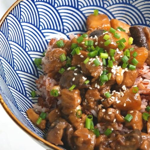 Pork, Potato & Mushroom Stew