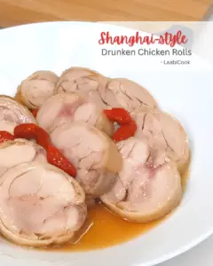 Drunken Chicken Rolls – Best Shanghai-style Cold Dish