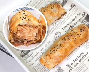 Salmon Wellington with Mushroom (Puff Pastry Salmon)