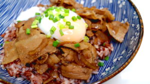 Japanese Butadon Pork Rice Bowl