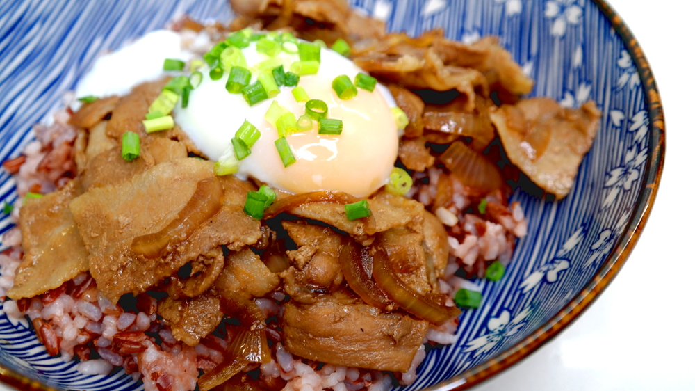 Japanese Butadon Pork Rice Bowl