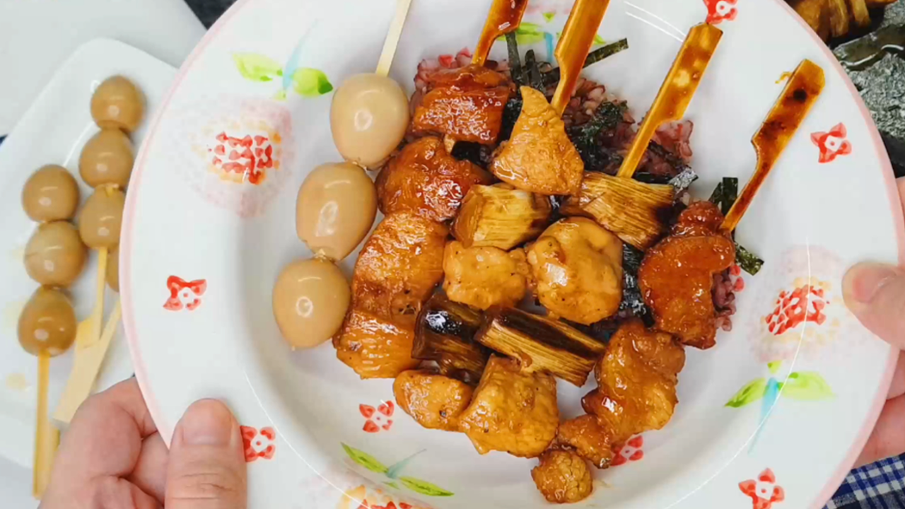 Japanese Yakitori Skewers