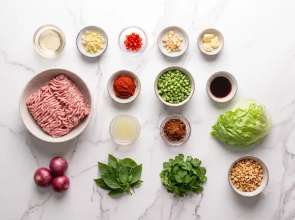 Stir-Fried Pork and Lemon Grass - Ingredients