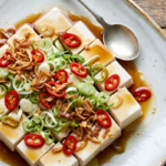 Soft Tofu With Chilli And Spring Onions