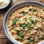Tuna, Chilli And Spinach Rice