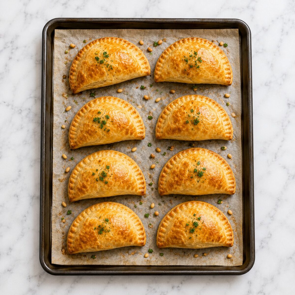 Golden Flaky Tuna and Cheese Puffs