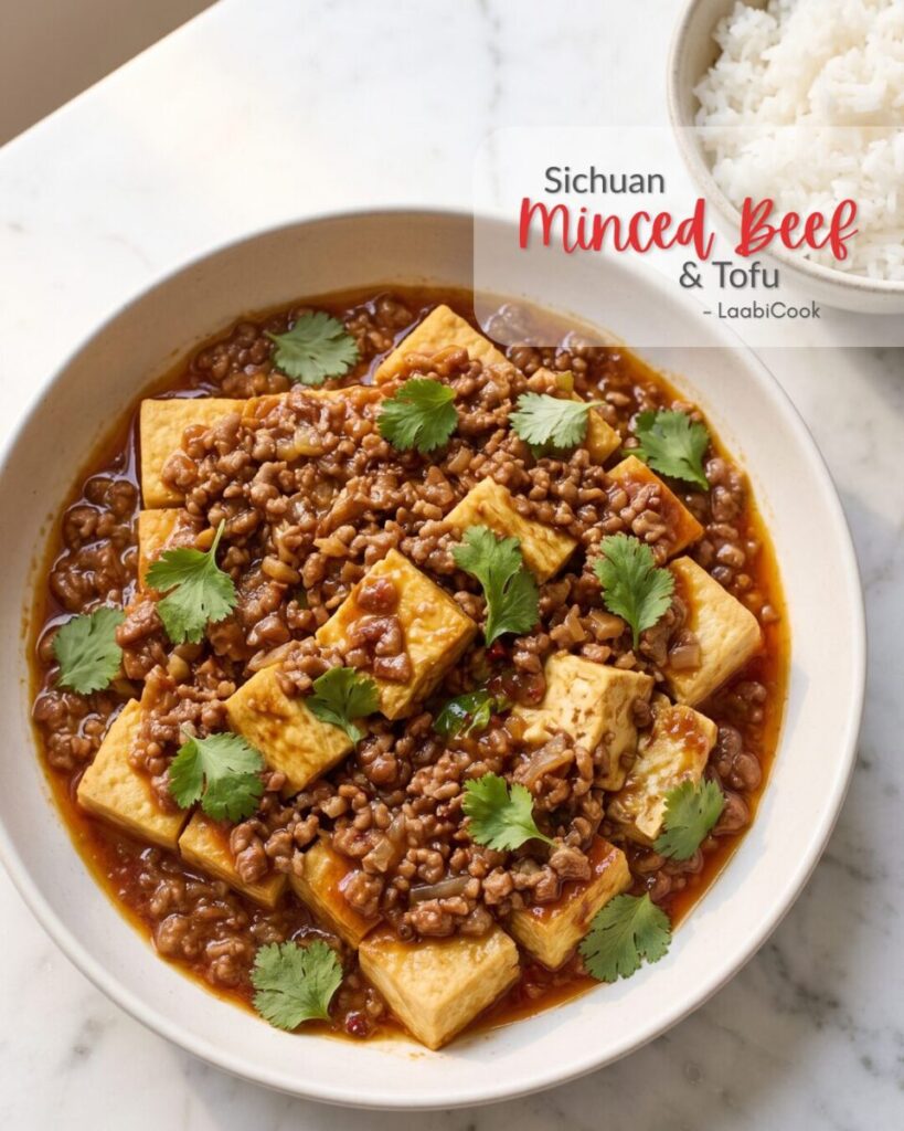 Sichuan Minced Beef and Tofu