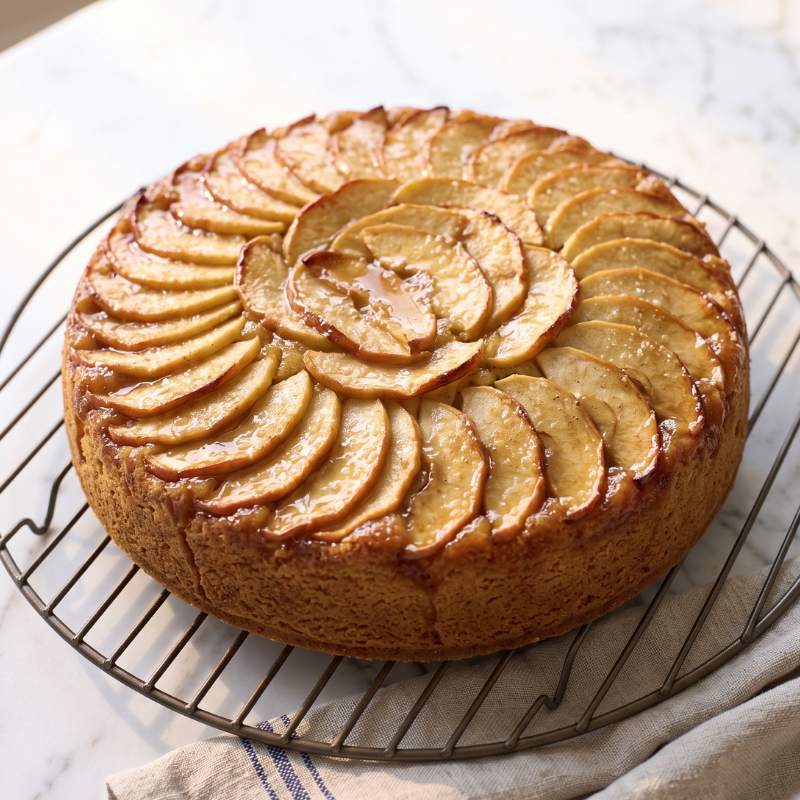 Caramel Apple Teacake