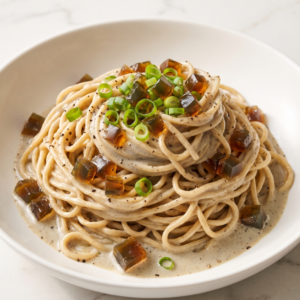 Century Egg (Pi Dan) Sesame Noodles