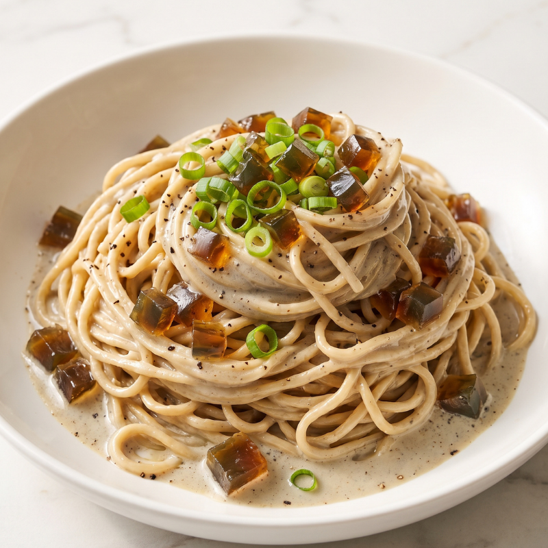 Century Egg Sesame Noodles