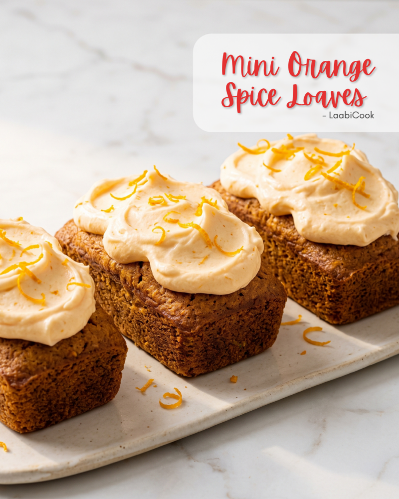 Mini Orange Spice Loaves