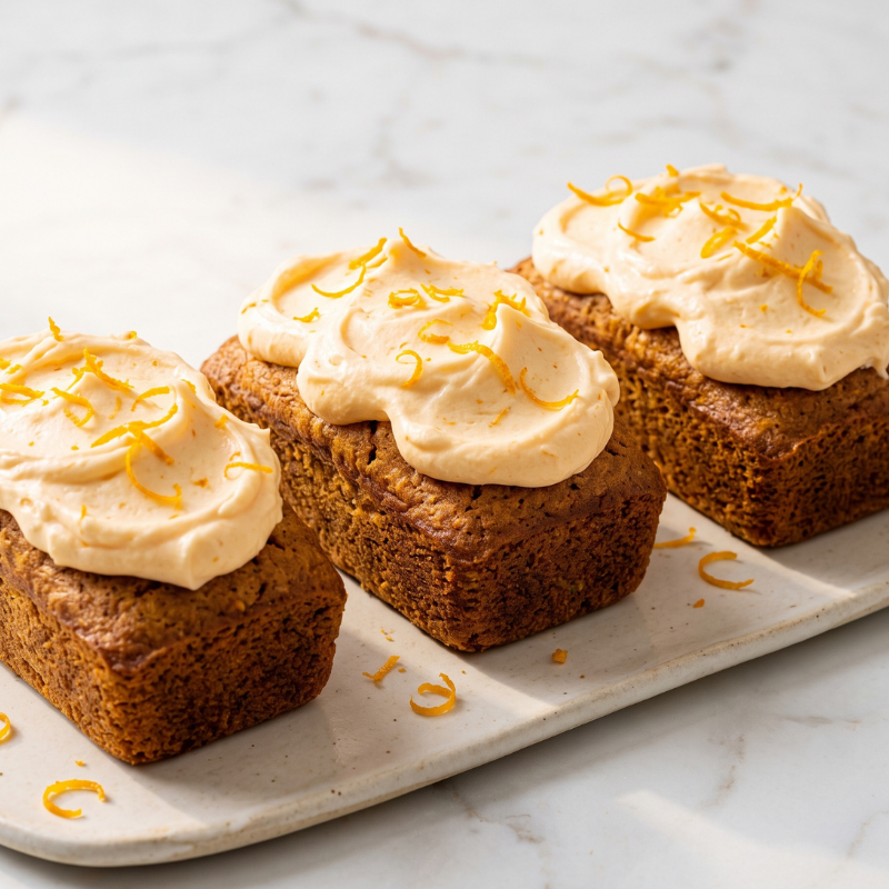 Mini Orange Spice Loaves
