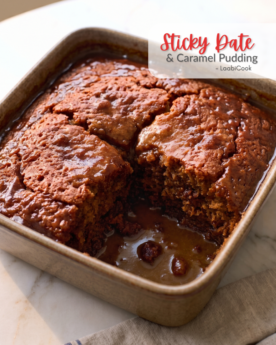 Sticky Date & Caramel Pudding