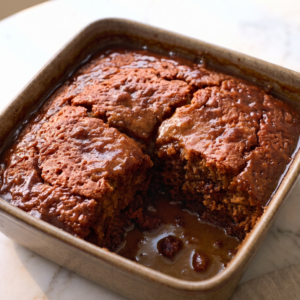 Sticky Date & Caramel Pudding