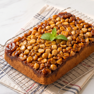 Upside Down Banana Cake