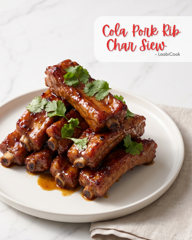 Cola Pork Rib Char Siew