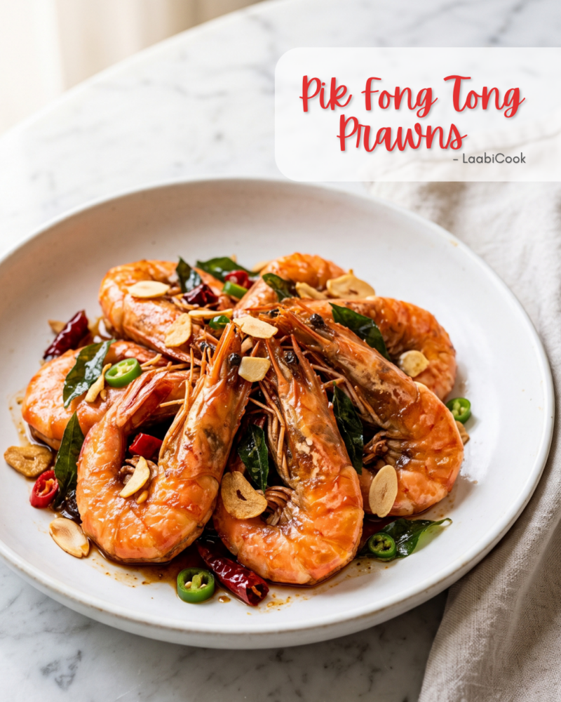 Pik Fong Tong Style Sautéed Prawns