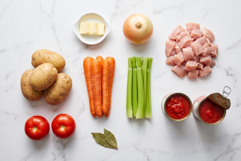 Tomato Chicken Stew - Ingredients