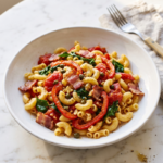 Bacon and Capsicum Macaroni