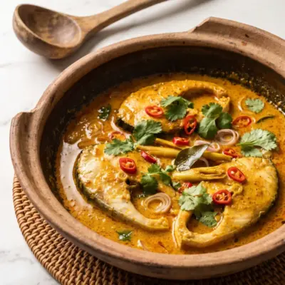 Spicy Coconut Fish Curry