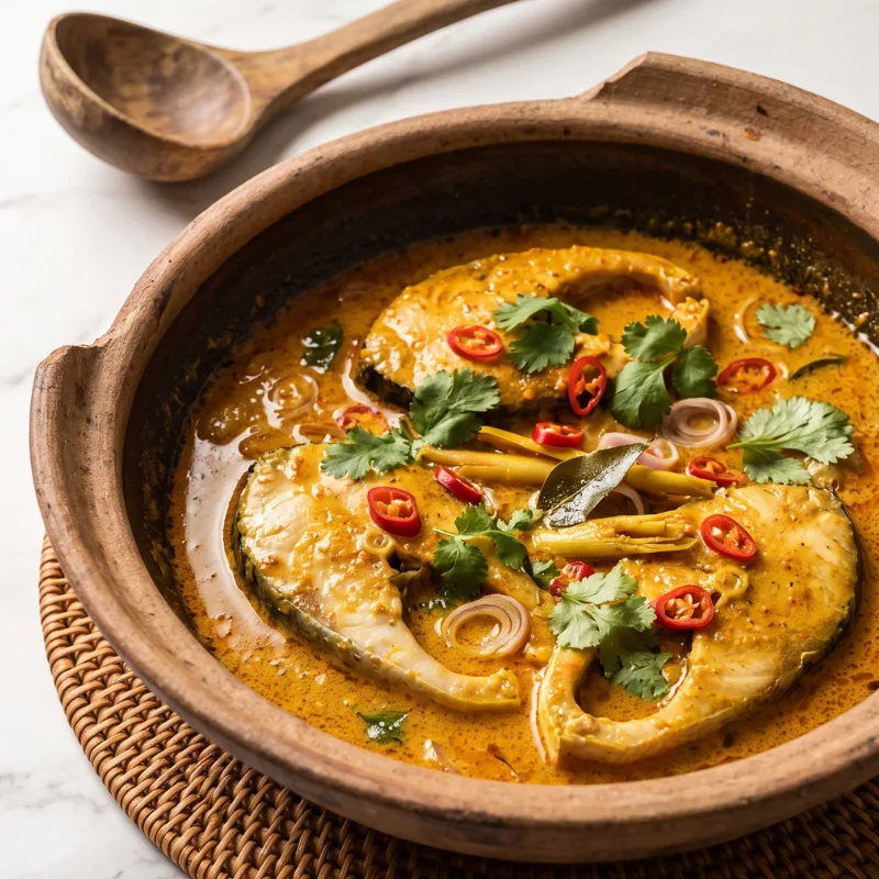 Spicy Coconut Fish Curry
